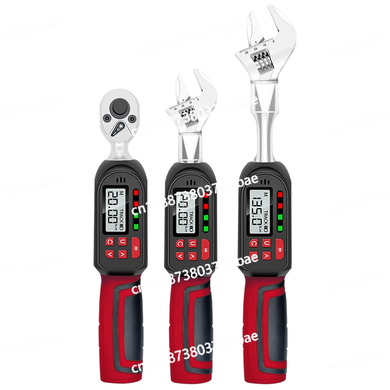 Torque Gauge Wrench Preset Torque Torque Ratchet Movable Head Adjustable High Precision Tester Air Conditioning Maintenance