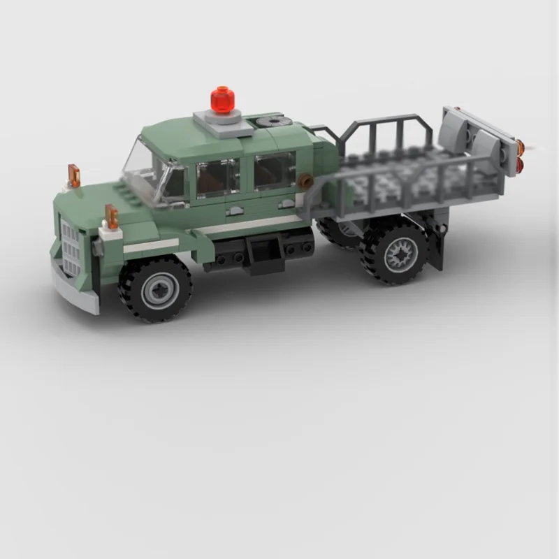 City Car Model MOC Building Bricks Multi-Functional Service Truck Modular Technology Children Holiday Gifts Assemble Toys Suit