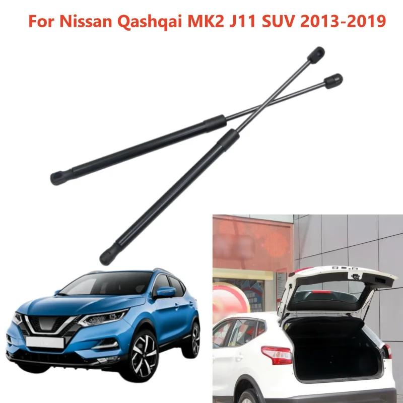 

2X Tailgate Hydraulic Strut Shock Absorber Gas Spring Liftgate Support For Nissan Qashqai J11 2013 2014 2015 2016 2017 2018 2019