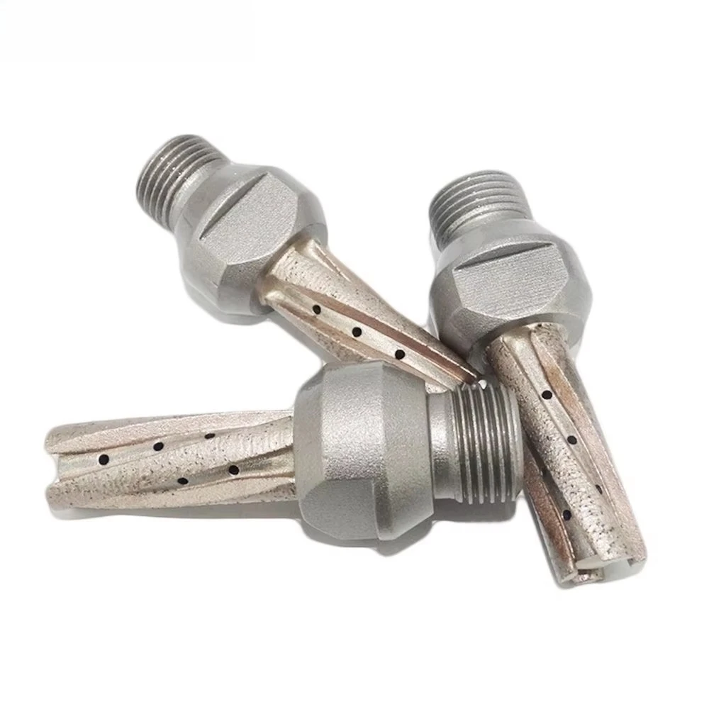 الزجاج الماس لحام قاطعة المطحنة الماس إصبع راوتر بت CNC قاطعة المطحنة للزجاج