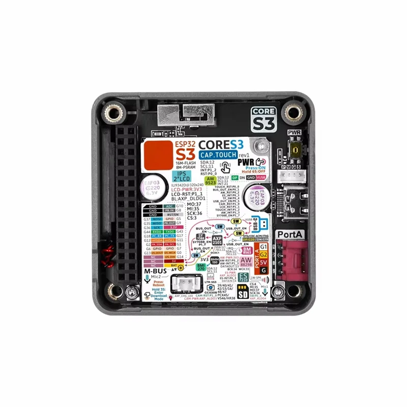 

A32T-ESP32S3 Cores3 Lite Контроллер разработки Iot Lot Программируемый контроллер Интернета вещей Iot