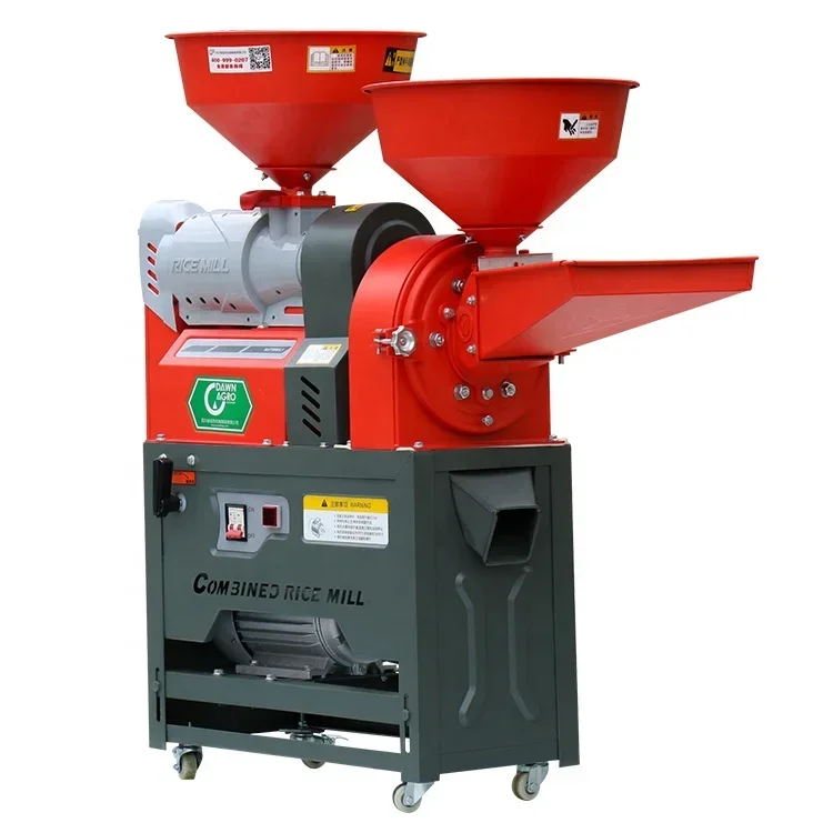 DAWN AGRO Portable Combined Rice Mill Machine Basmati Rice Milling Machinery in Philippines for Domestic Home Use