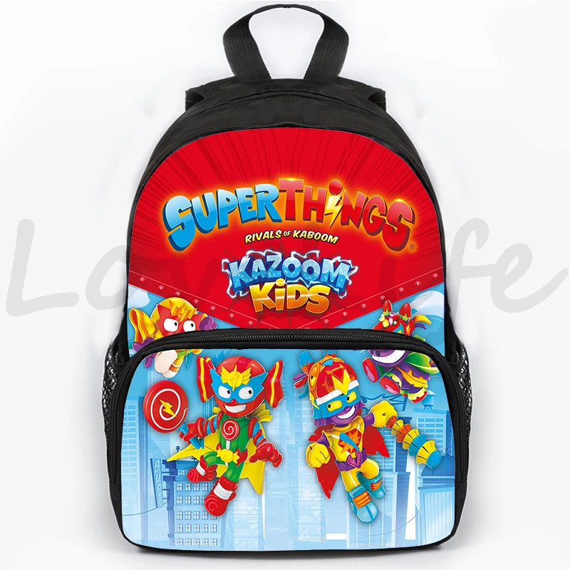 Sac à dos de Super Zings pour enfants, pour garçons et filles, sac à dos de jeu de la série Super Zings, sac à livres de dessin animé, sac à dos de voyage, sacs d'école