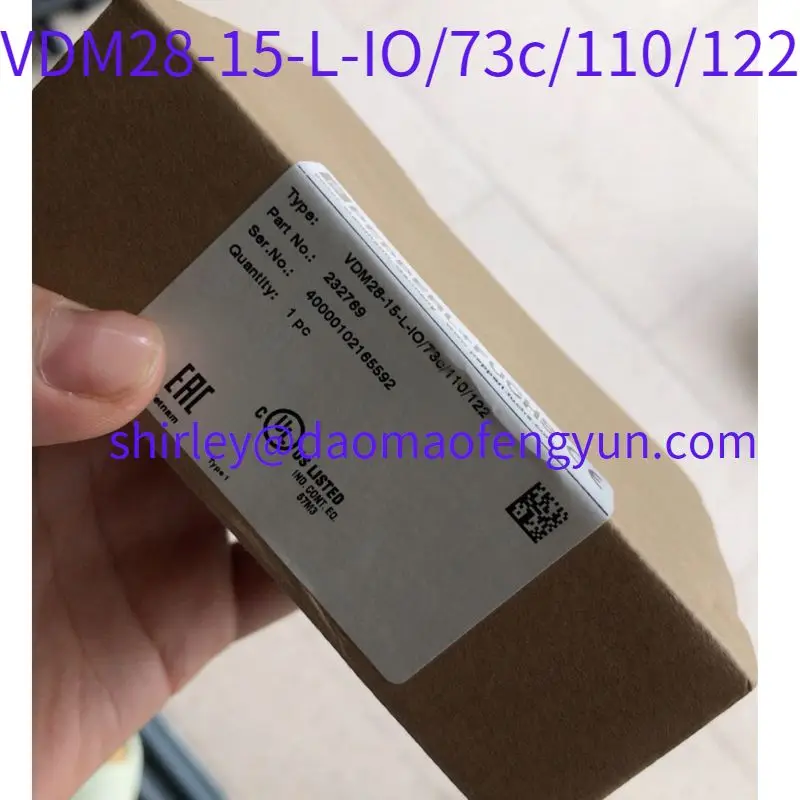 Brand New Original VDM28-15-L-IO/73c/110/122 sensor 232769 distance sensing switch