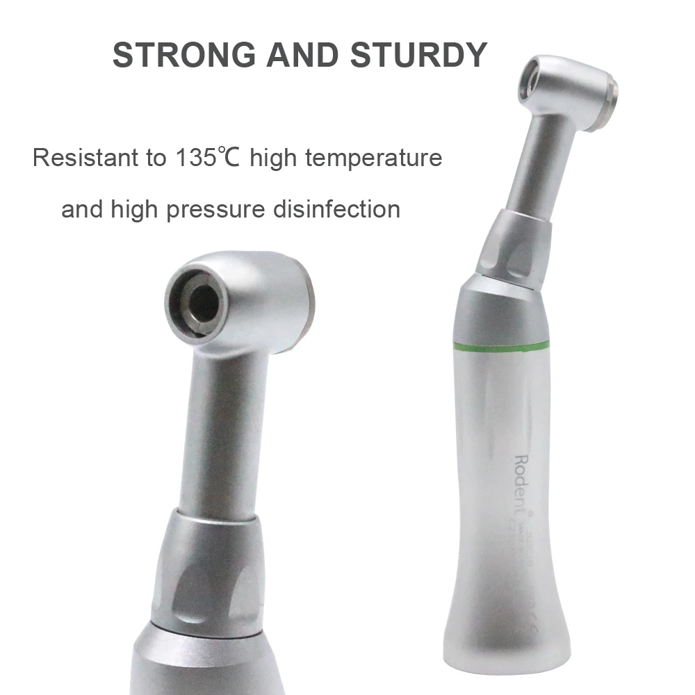 Dental 10:1 Contra Angle Handpiece Oral 60 Twist Reciprocating Hand Files Head Push Button Chuck For Endodontic