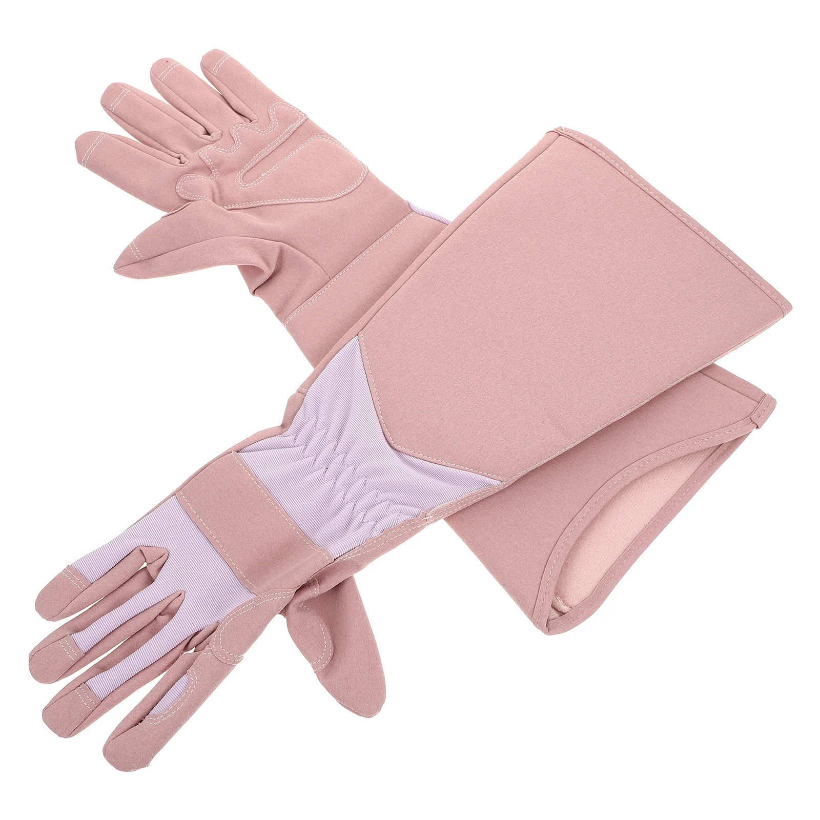 

1 Pair Long Gardening Gloves Thorn Proof Waterproof For Planting Pruning Roses Cacti Protective Work Gloves Men