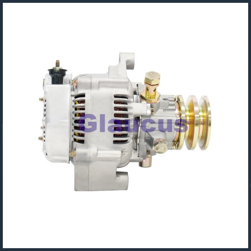 3L engine alternator Generator for Toyota Hilux 4 Runner Hiace Land Cruiser Dyna 150 2779cc 2.8D SOHC 8v 1988- 1995- 27060-54380 - view 2