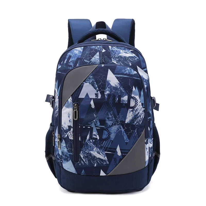 2026 New Student Men's and Women's Burden Reduction Ridge Protection Large Capacity Massage Back Multi-layer Waterproof Backpack