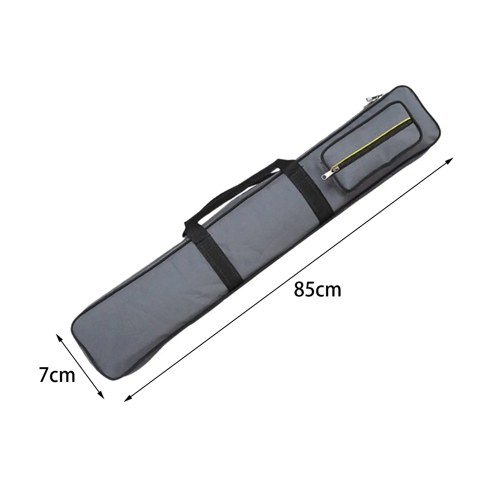 휴대용 당구 큐 케이스, 지퍼가 달린 손잡이 보호대, 옥스포드 천 정리함, 스누커 큐 보관 파우치, 8 홀