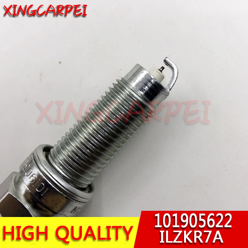 Brand New 4-6pcs 101905622 ILZKR7A Iridium Spark Plug For Audi Q7 Touareg Porsche Cayenne 3.6 Passat VW V6 101 905 622