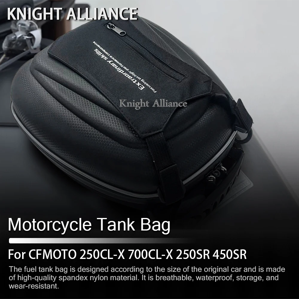 

Luggage Bag For CFMOTO 250CL-X 700CL-X 250SR 450SR 650MT 650NK 250NK 800MT Motorcycle Navigation Tank bag Racing Bags Tanklock