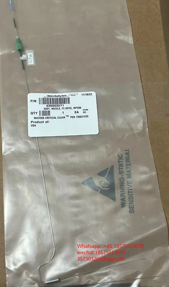 For Waters 430003571 ASSY Needle FC-007ID MP35N Fraction Collector WFMA Injection Needle 11.7ul 1 Piece