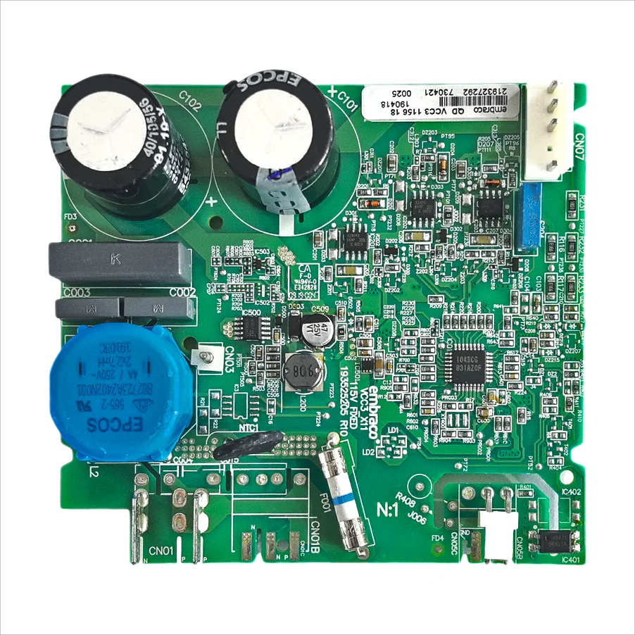 

Используется для Embraco VCC3 1156 VCC3 1156 18 инверторная плата компрессора холодильника 115 В 127 В плата привода