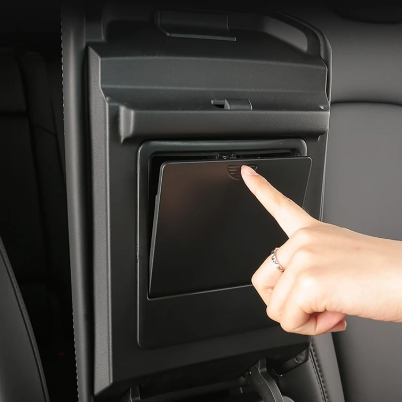 ل تسلا نموذج 3 2017 ~ 2021 2022 2023 مسند ذراع السيارة صندوق مخفي صندوق تخزين محفظة مفتاح بطاقة الهاتف أشتات ترتيب صينية الملحقات