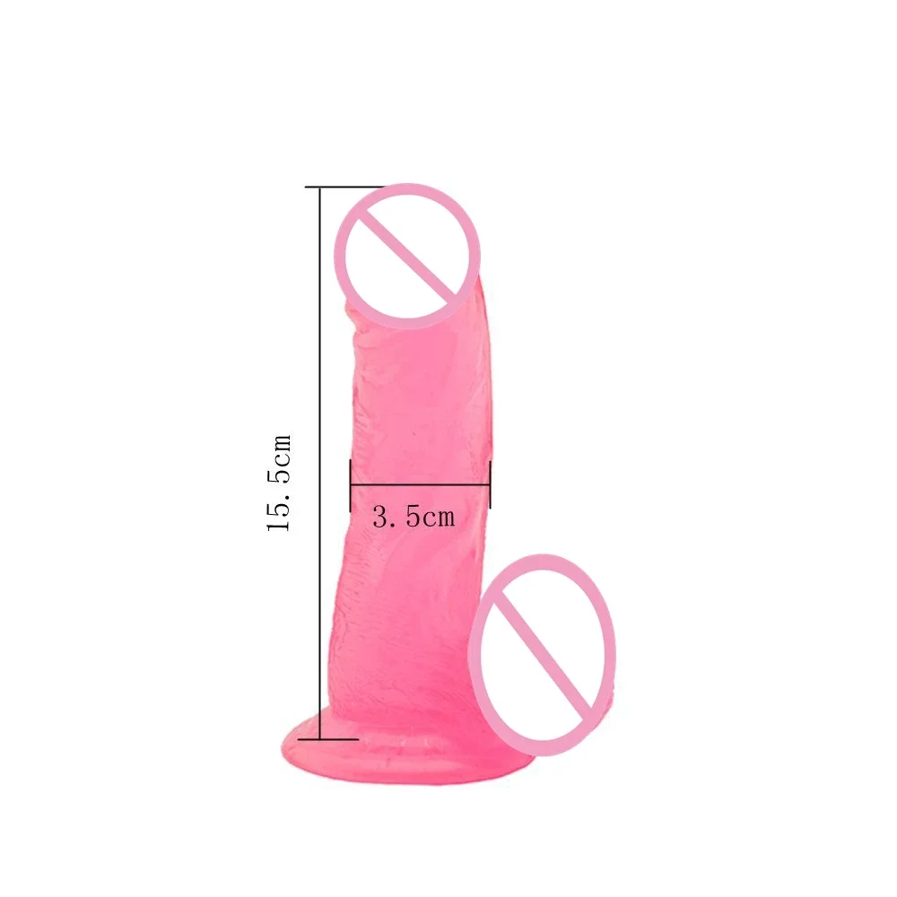 Giant Long Jelly Dildo Penis Realistico Adult Hieha Sex Toy Women Gay Rubber Dick Unisex Gode Dildo with Suction Cup Phallus - Image 4