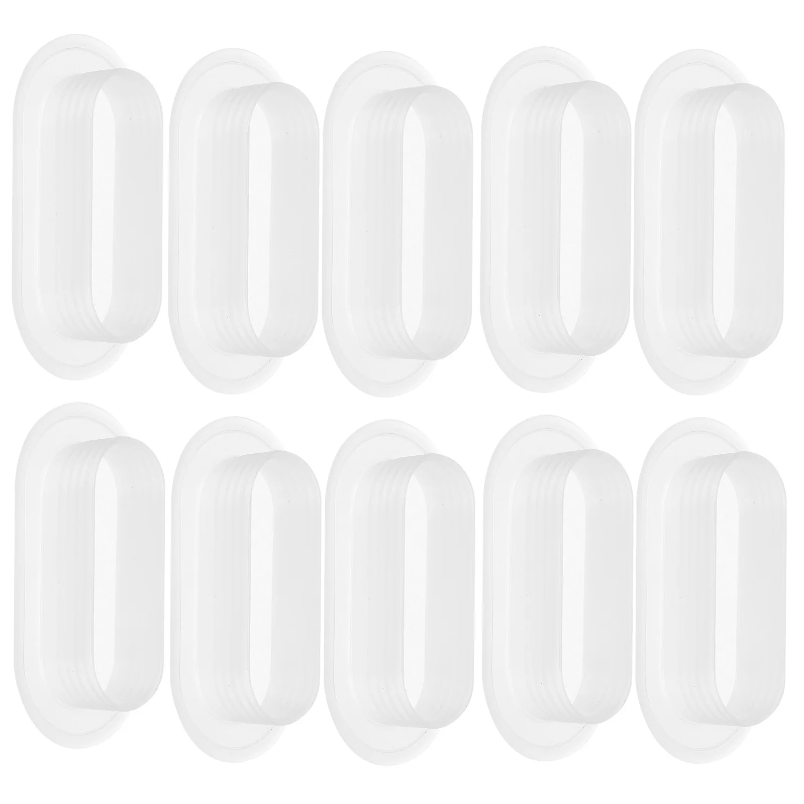 

10Pcs Plastic Carry Handles for Boxes Versatile Use Easy Installation Ergonomic Design Moving Lifting Accessories