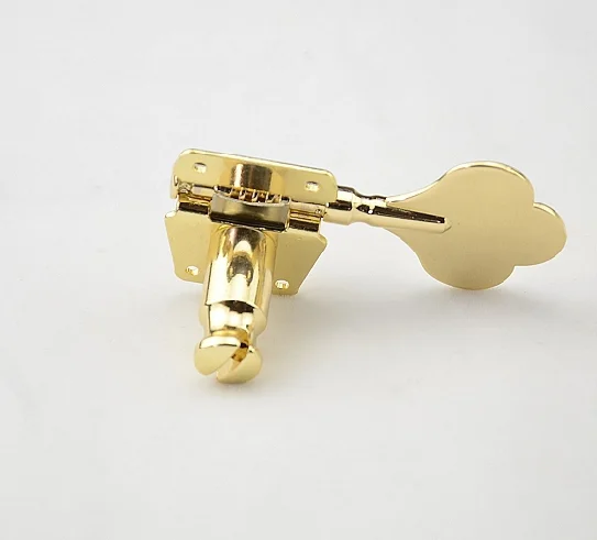 Professional Vintage Style Cloverleaf Machine heads Tuners Pegs Gold for Electric Bass Guitars Accessories in Stock Discount