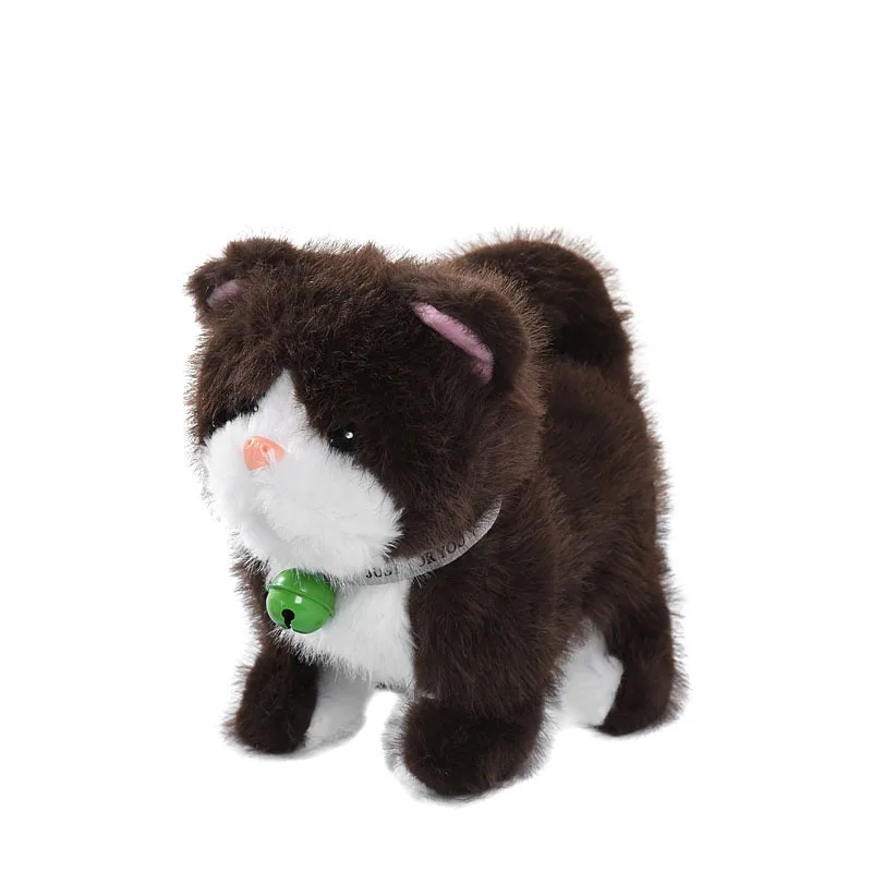 Giocattolo elettrico per bambini Simpatico cucciolo di peluche Simulazione Animale da compagnia Imparare a parlare/Sing/Walk Cucciolo di cartone animato Divertente bambino che impara il giocattolo strisciante