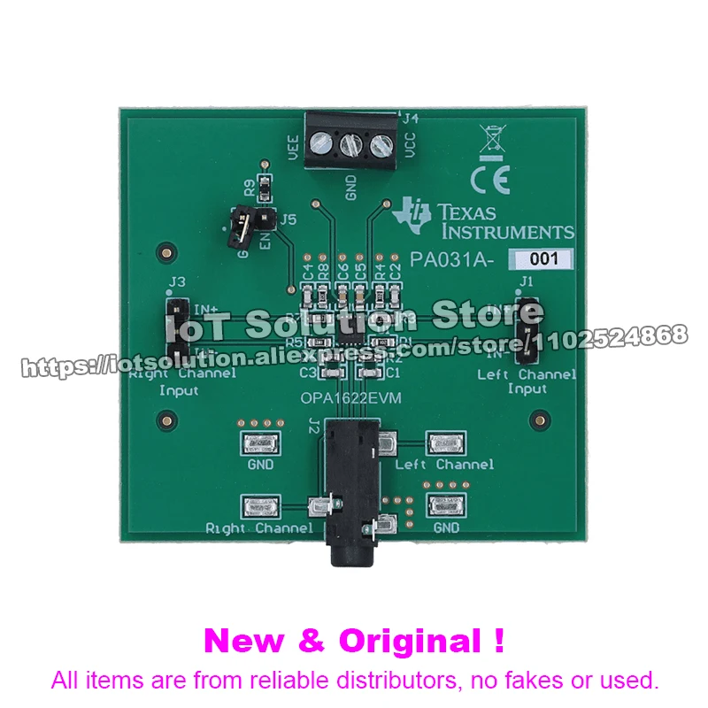 OPA1622EVM OPA1622 Audio Operational Amplifier Evaluation Module