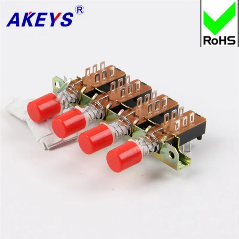 PBS-22H18-15-4 four sets of direct keys/keys/piano keys 6 sets of pins with locking belt bracket with hole four sets of K