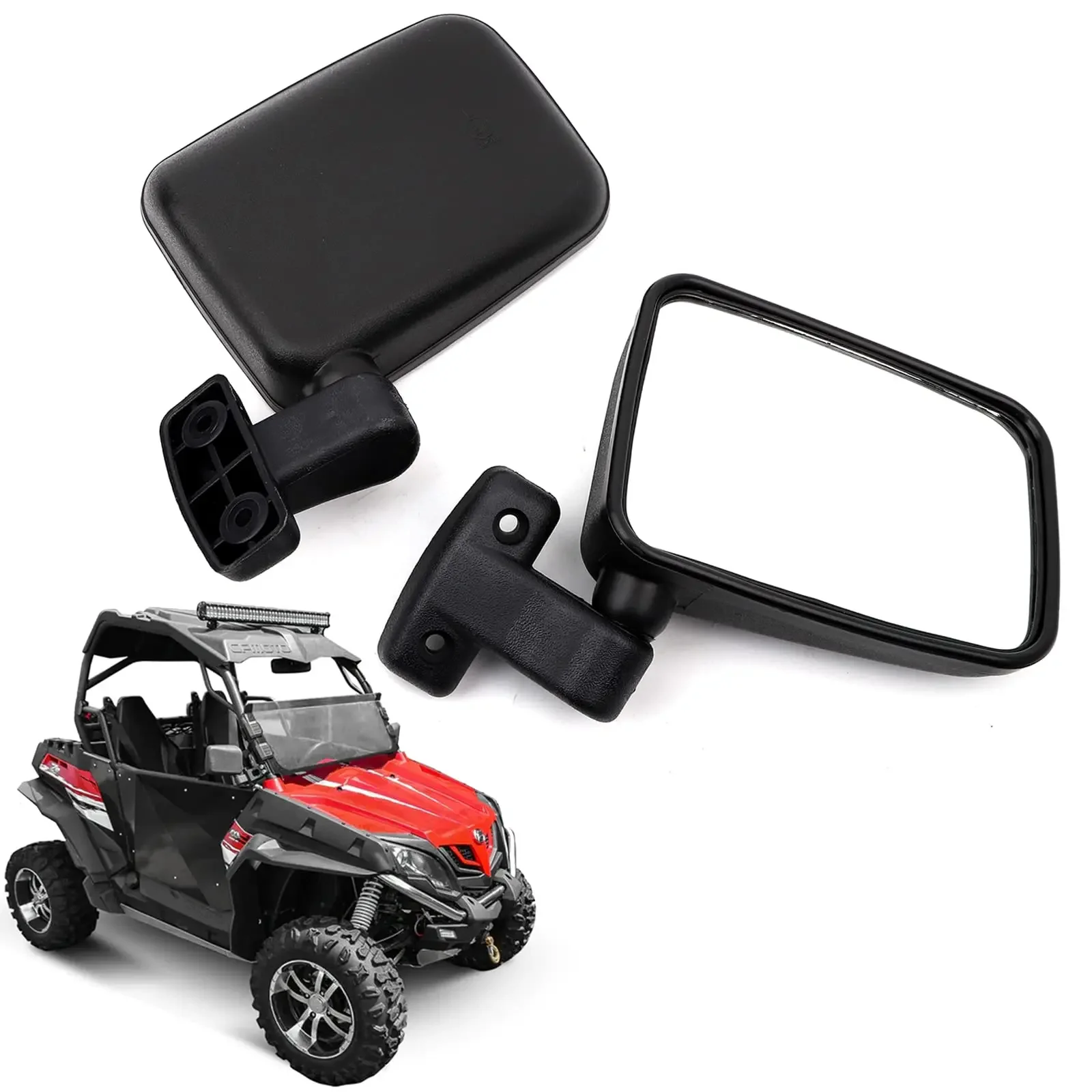 

Rear View Mirrors Left&Right Fit for UFORCE 500 800 ZFORCE 500 800 1000 UTV Parts for Cfmoto OEM 7030-021001/7030-260120
