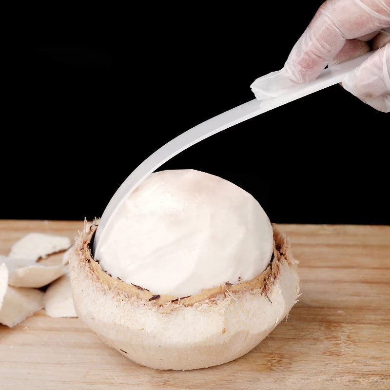 Digging Coconut Tool Plastic Coconut Meat Remover Washable Coconut Shaving Cutter Coconut Egg Soft Knife Fruit Tools