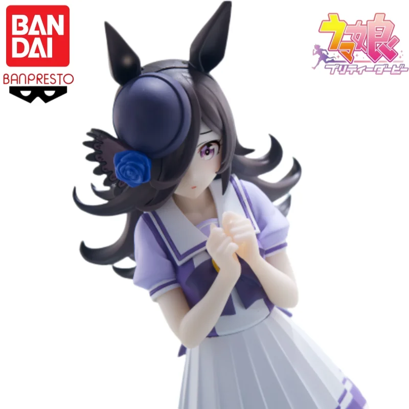 BANDAI  in stock Original BANPRESTO Uma Musume Pretty Derby Miiyu figurine character anime model toy gift