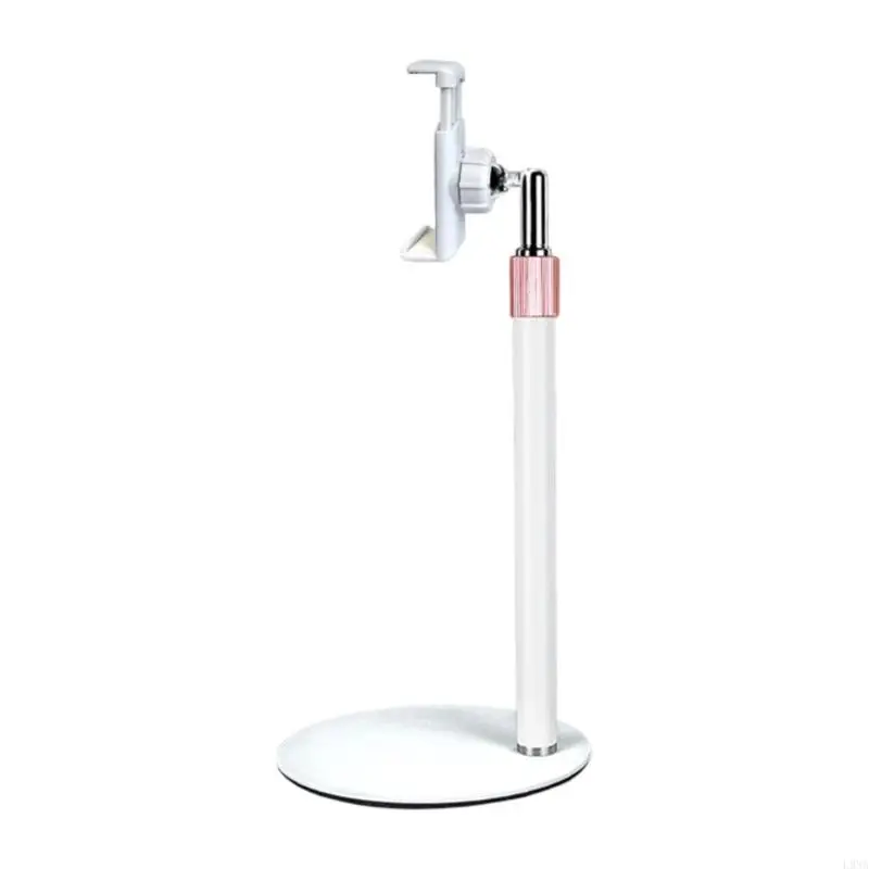 Soporte portátil para tabletas acero carbono, ajuste altura Flexible para entretenimiento, estudio y trabajo, novedad