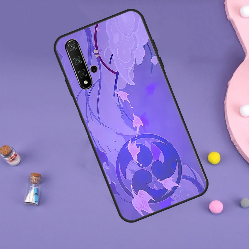 Genshin Impact Raiden Shogun Case For Huawei P30 P20 P40 Lite Nova 5T 11i 8i 3i 9 10 SE 11 Pro Y90 Y70 Y61 Y60 Y91 Cover image 3