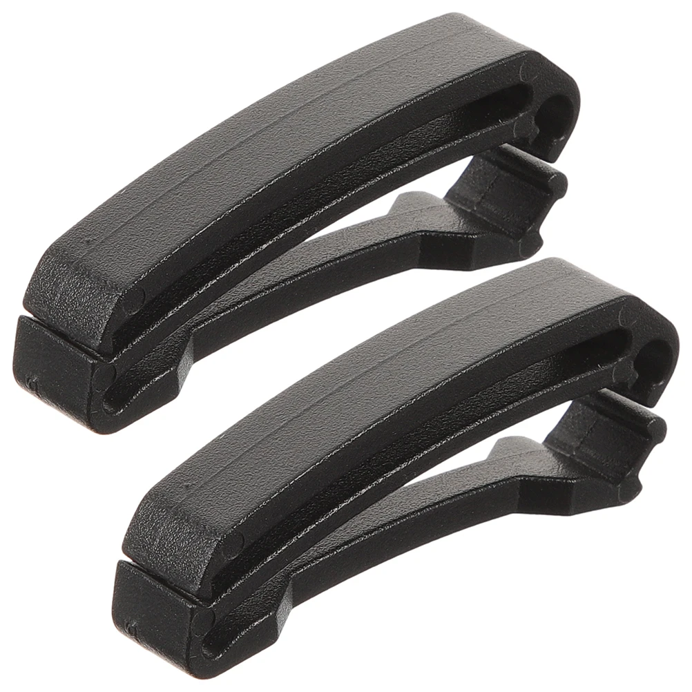 

2pcs Mountaineering Buckle Durable Plastic Strap Outdoor Supply Keeper Adjustable Belt Parts Outdoor Climbing Gear