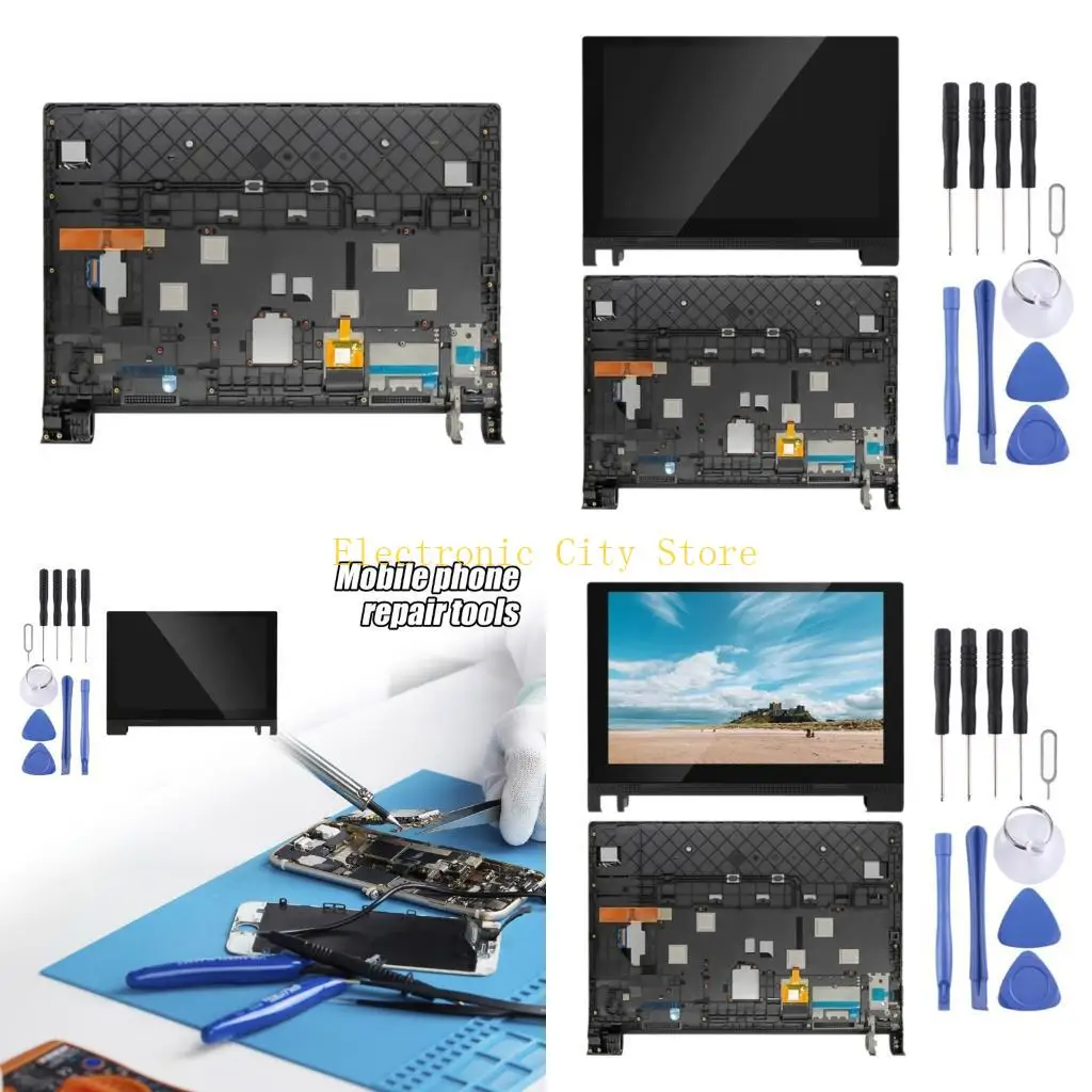 

LCD Screen Screen Replacement Accessory Repair Parts for YOGA Tab 3 10.1 HU8D