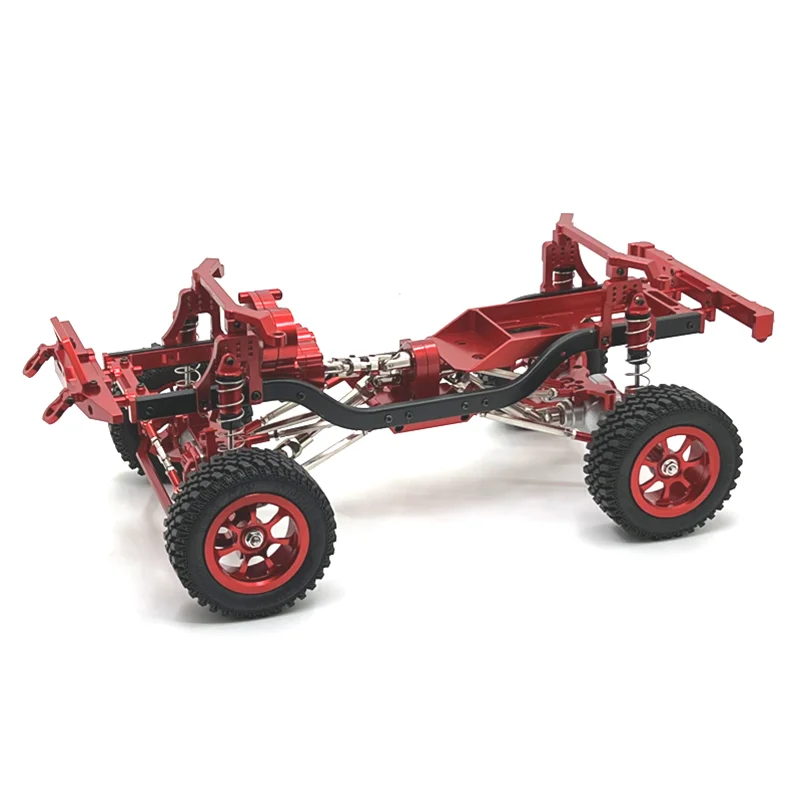 Metal atualizado atualizado quadro modificado, peças do carro, apto para o modelo MN, 1/12, MN128, MN86, G500