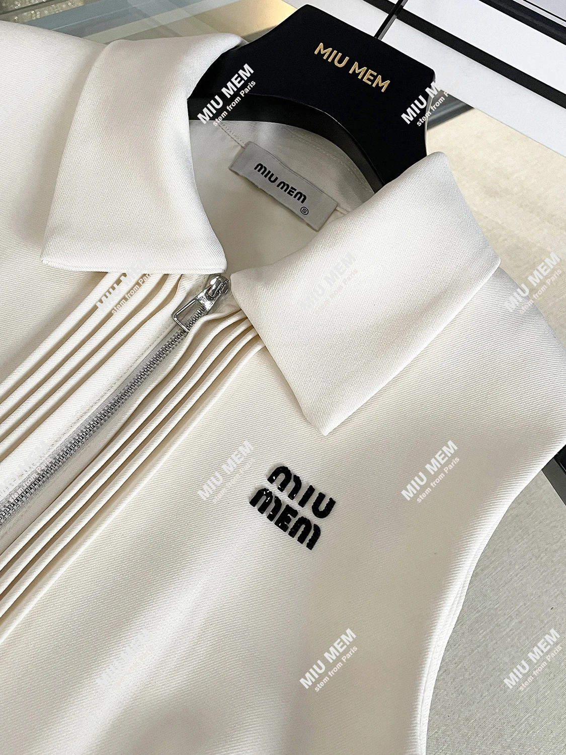 High-End Sommer College Sle Brief Stickerei Weste Top f Rock Set frauen Faionable Zwei-Stück Anzug Polyester faser Zi...