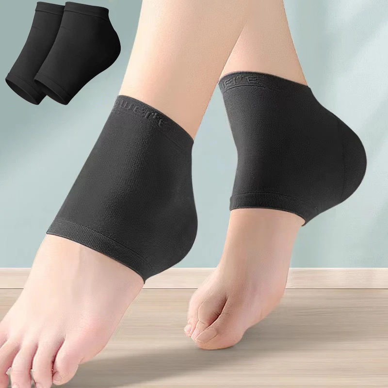 

Plantar Fasciitis Heel Socks Anti-Crack Elastic Cloth For Achilles Tendonitis Calluses Spurs Cracked Feet Pain Relief Heel Pads