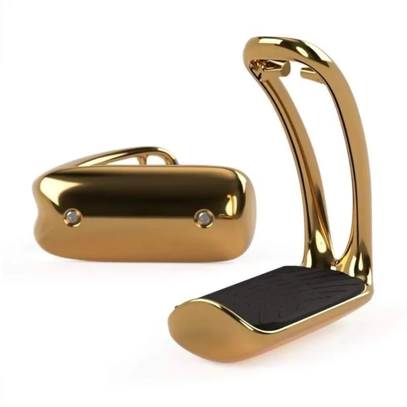 Advanced construction equestrian equipment Comfortable racehorse stirrups Aluminum reusable riding stirrups