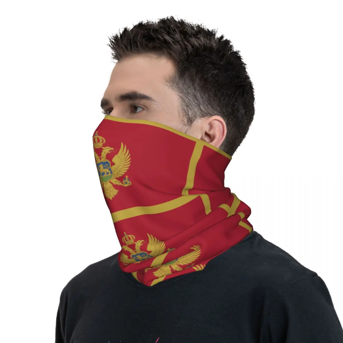 Motorsports Windproof Bandana para equitação, bandeira pescoço capa, bandeira cachecol, Balaclava quente, acessórios de corrida