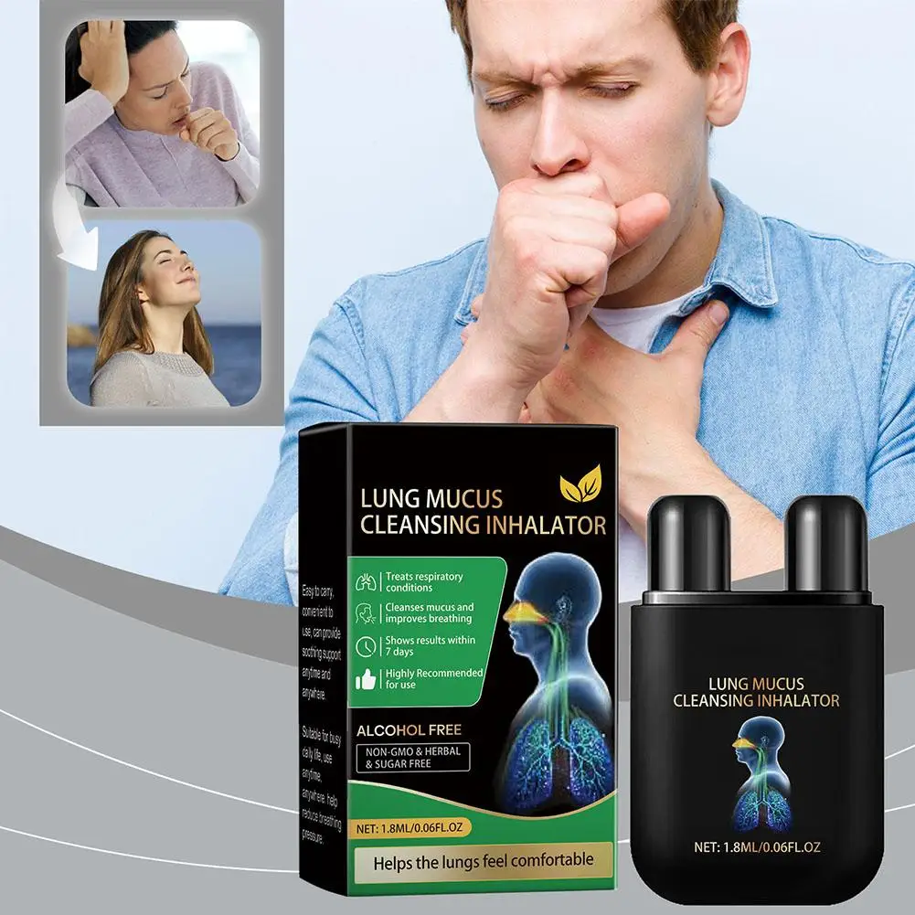 Lung Mucus Cleaning Inhaler Quickly Repair Nasal Long Lasting Nasal Inhalers Stick Products Nose Care For Women And Men