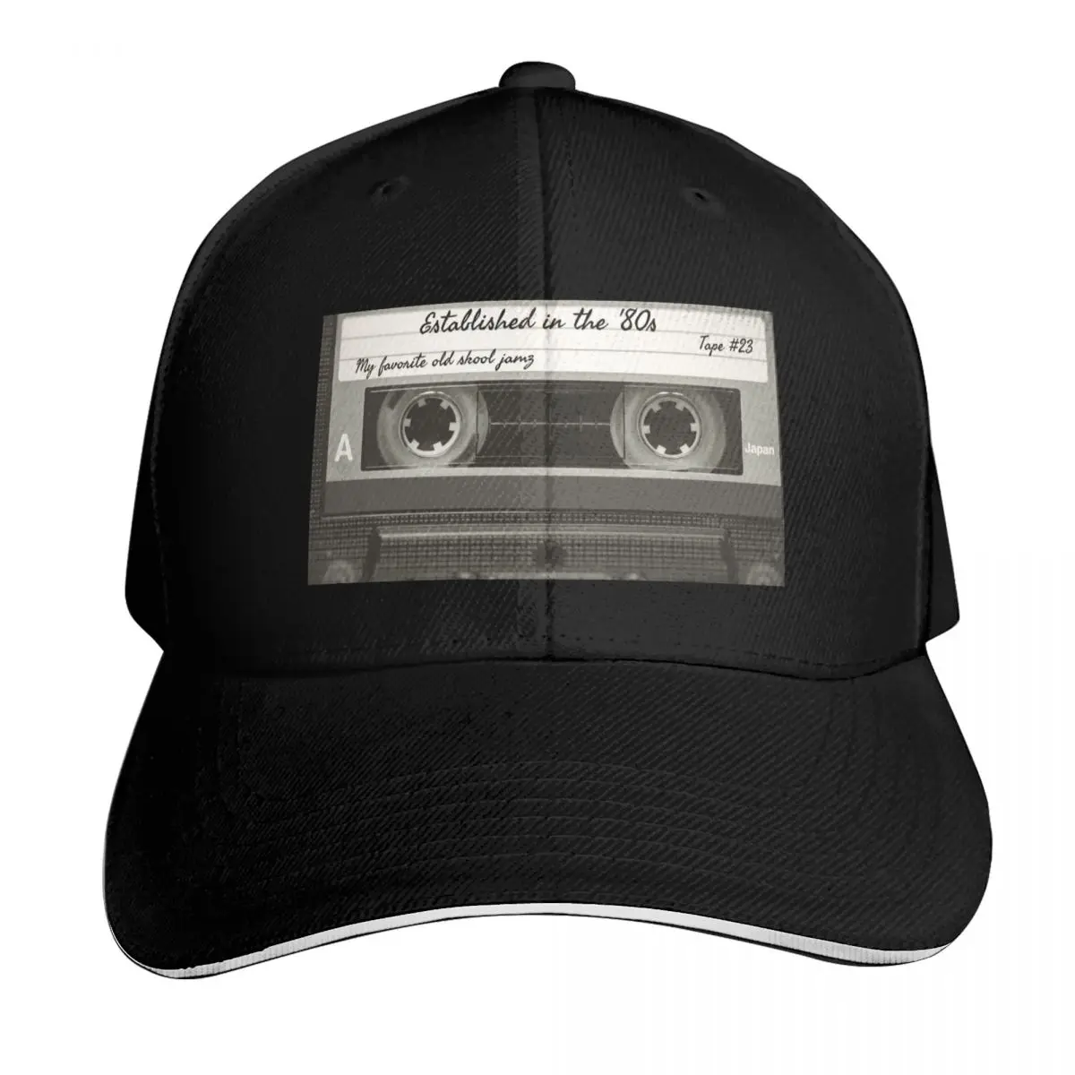 Established in the'80s Baseball Cap Sun Protection UPF 50+ Breathable Mesh Back Moisture Wicking Quick Dry