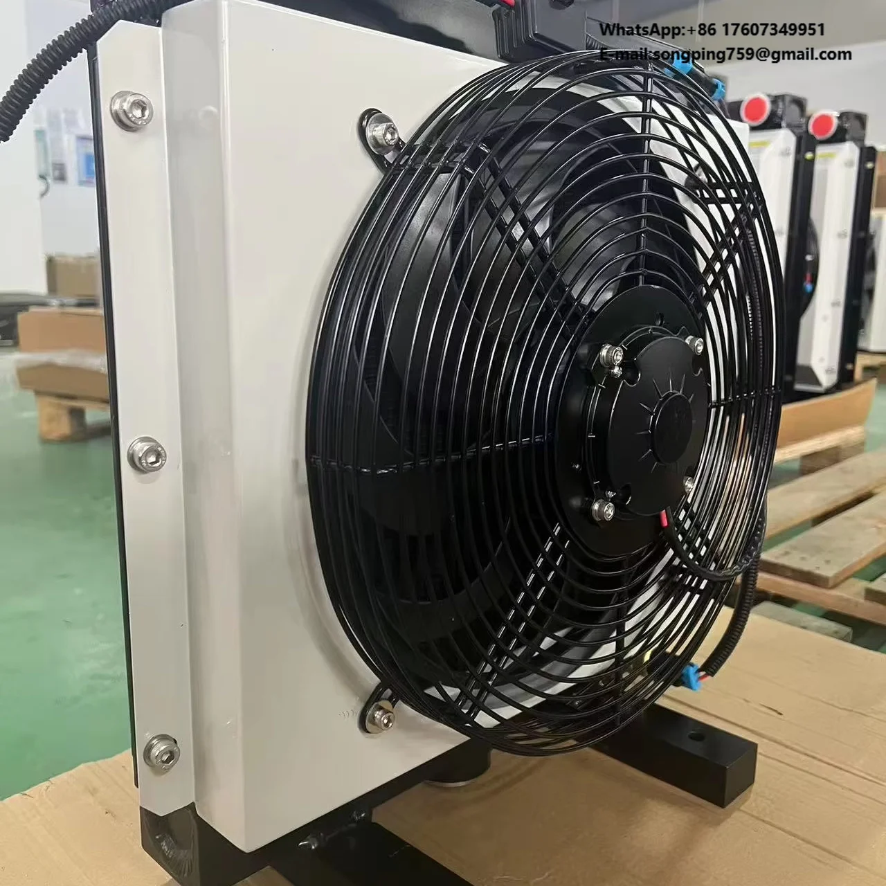 

New Construction Machinery 12V/24V DC Motor Water Oil Hydraulic Cooler Brazed Plate Heat Exchanger Pressure Vessel Engine