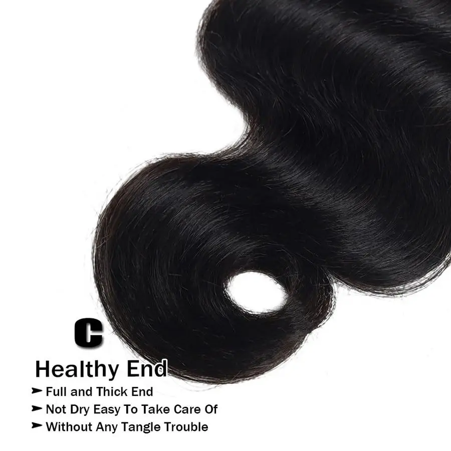 Body Wave Bundles Human Hair 18 20 22 Inch 100 Unprocessed Brazilian Virgin Human Hair Bundles Weave 3 Bundle Hair Extensions fo