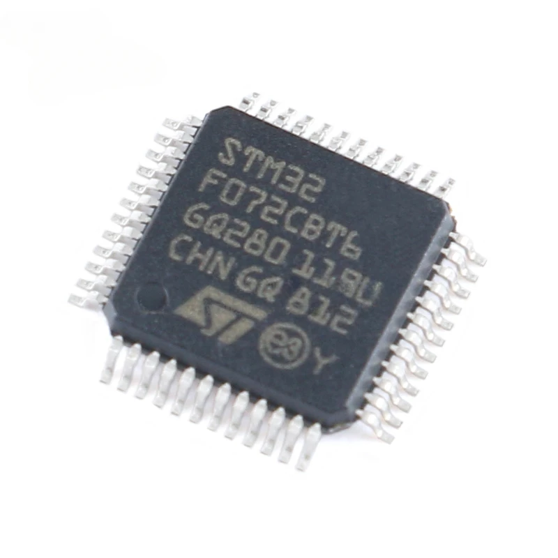 Original genuine STM32F072CBT6 LQFP-48 ARM Cortex-M0 32-bit microcontroller MCU