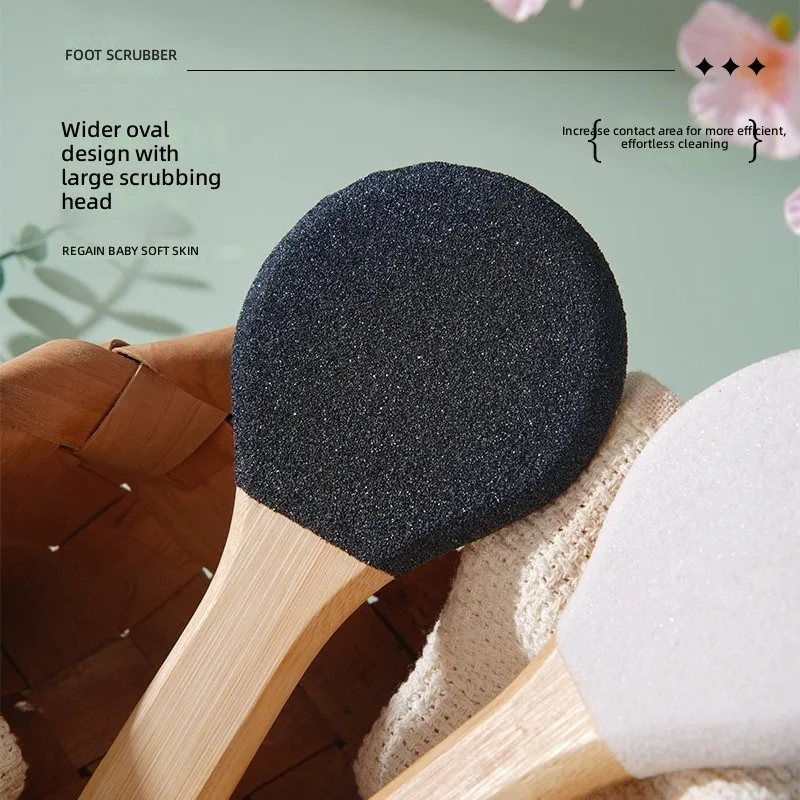 Bamboo Charcoal Fiber Foot File for Removing Dead Skin And on Heels And Soles Multi-angle Foot File Double Sided Callus Remover