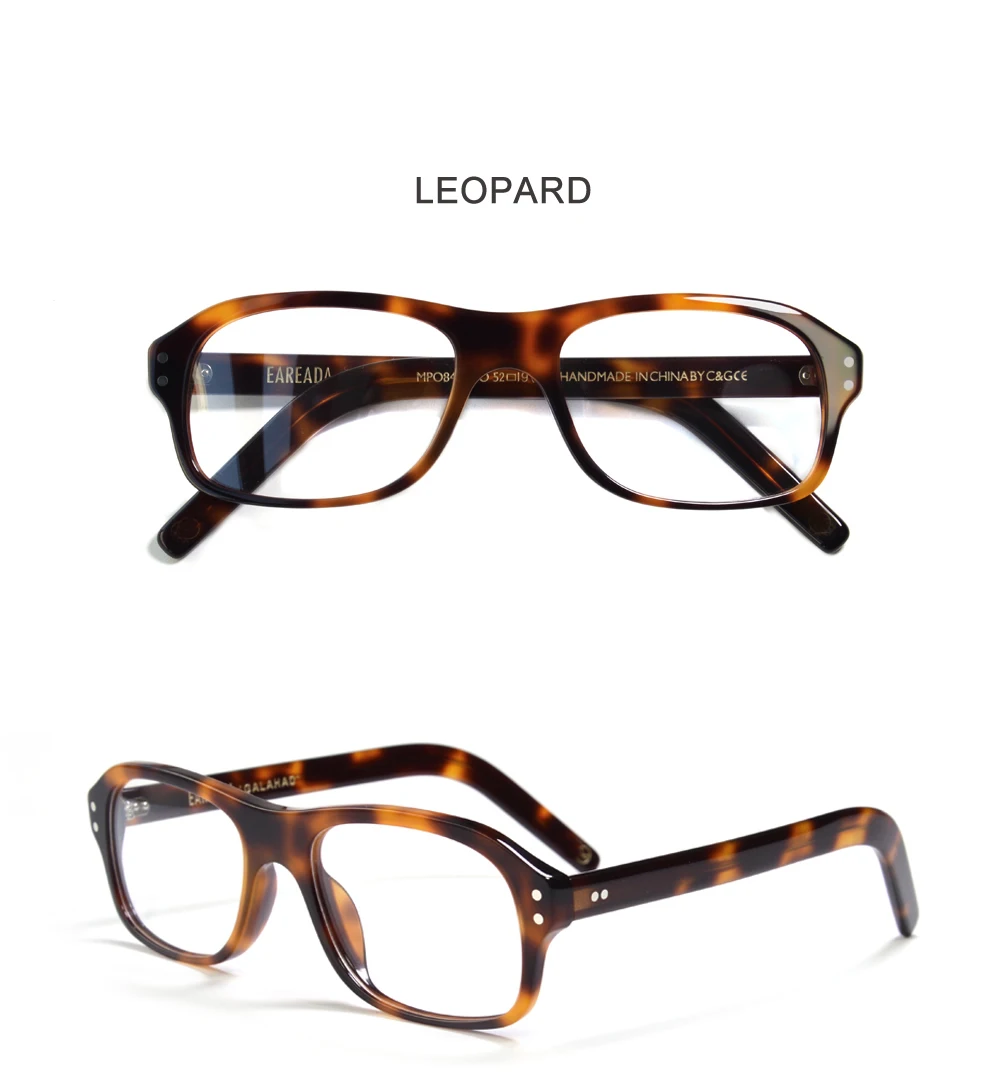 Kingsman Film Cosplay Brille Vintage Rechteck Brillengestelle für Männer Clip-on-Befestigung Polarisierte Sonnenbrille mit Etui – Detail 13