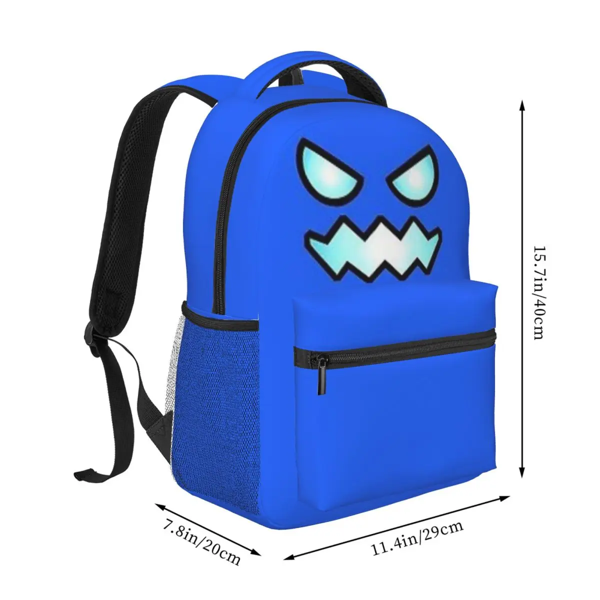 Geometry Dash-mochila escolar para estudiantes, morral diario de gran capacidad, a la moda, novedad