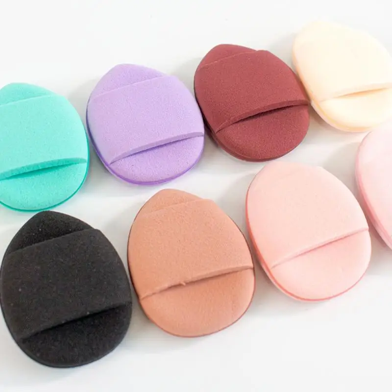 Mini-Finger-Puderquasten, 10 Stück, latexfrei, Taschenformat, Luftkissen-Puderquasten für Make-up-Nachbesserungen im Freien – Detail 6