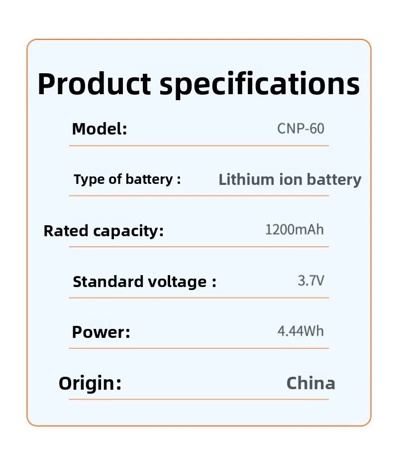 بطارية CNP60 لكاميرا كاسيو S10 Z80 Z9 Z29 S10 S12 X10 CNP-60
