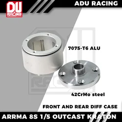 ADU RACING Arrma 1/5 8s Outcast Kraton 7075-T6 METAL DIFF CASE SET ARA310915