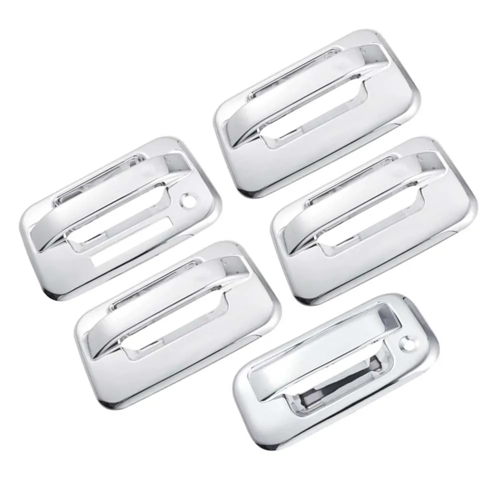 

For Ford F150 2004-2014 Four Door Exterior Handle Cover Set with Tailgate Handle Cover for Style and Protection