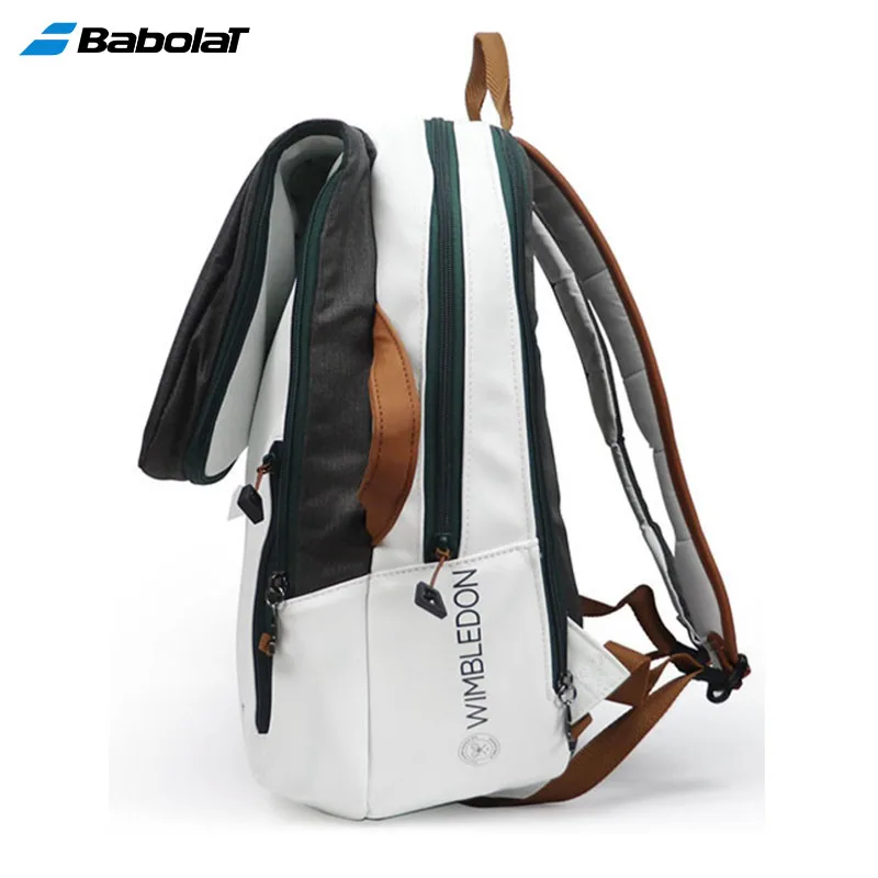 Sac à dos de tennis Babolat, sac de raquettes de badminton Pure Wimbledon, sac de raquette de squash, sacs de raquette de grande capacité,