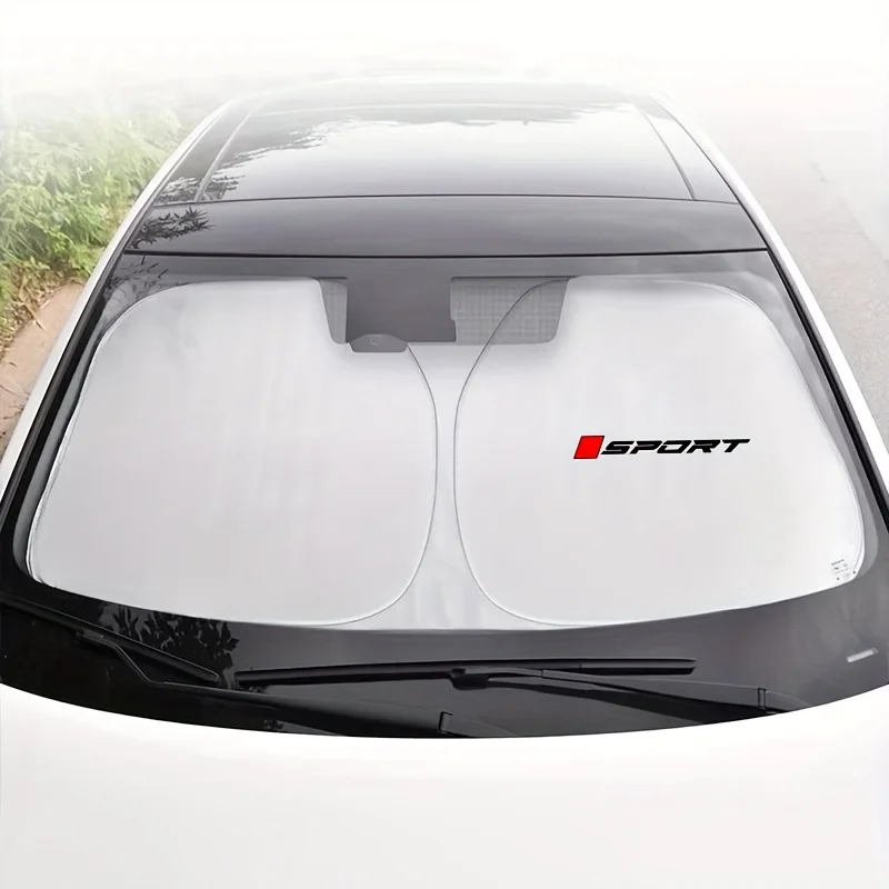 

Летний солнцезащитный козырек для автомобиля, из утолщенного полиэфирного волокна, защищает от ультрафиолетовых лучей, блокирует солнечные лучи и сохраняет прохладу.